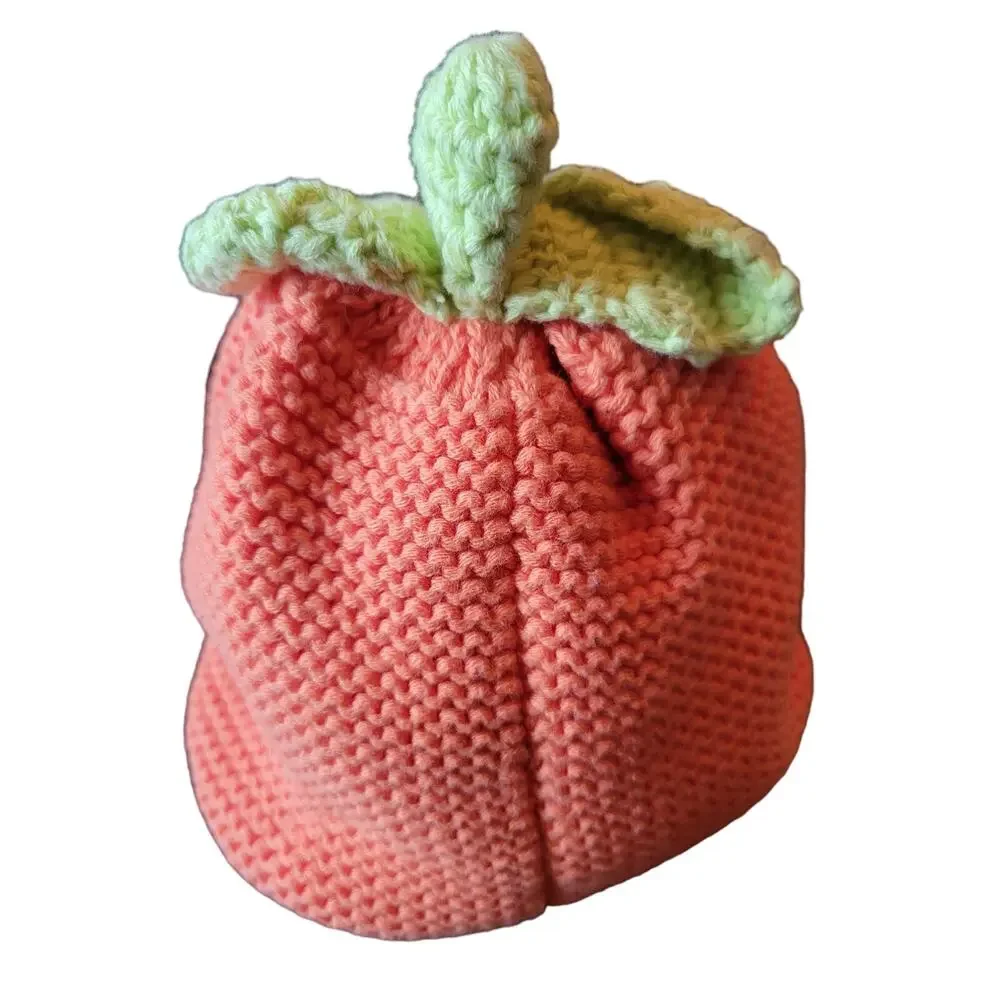 CARTERS Knit Pumpkin Jack O'Lantern Hat Beanie 12 to24 month